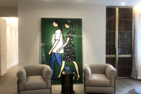 Appartement mit Garten